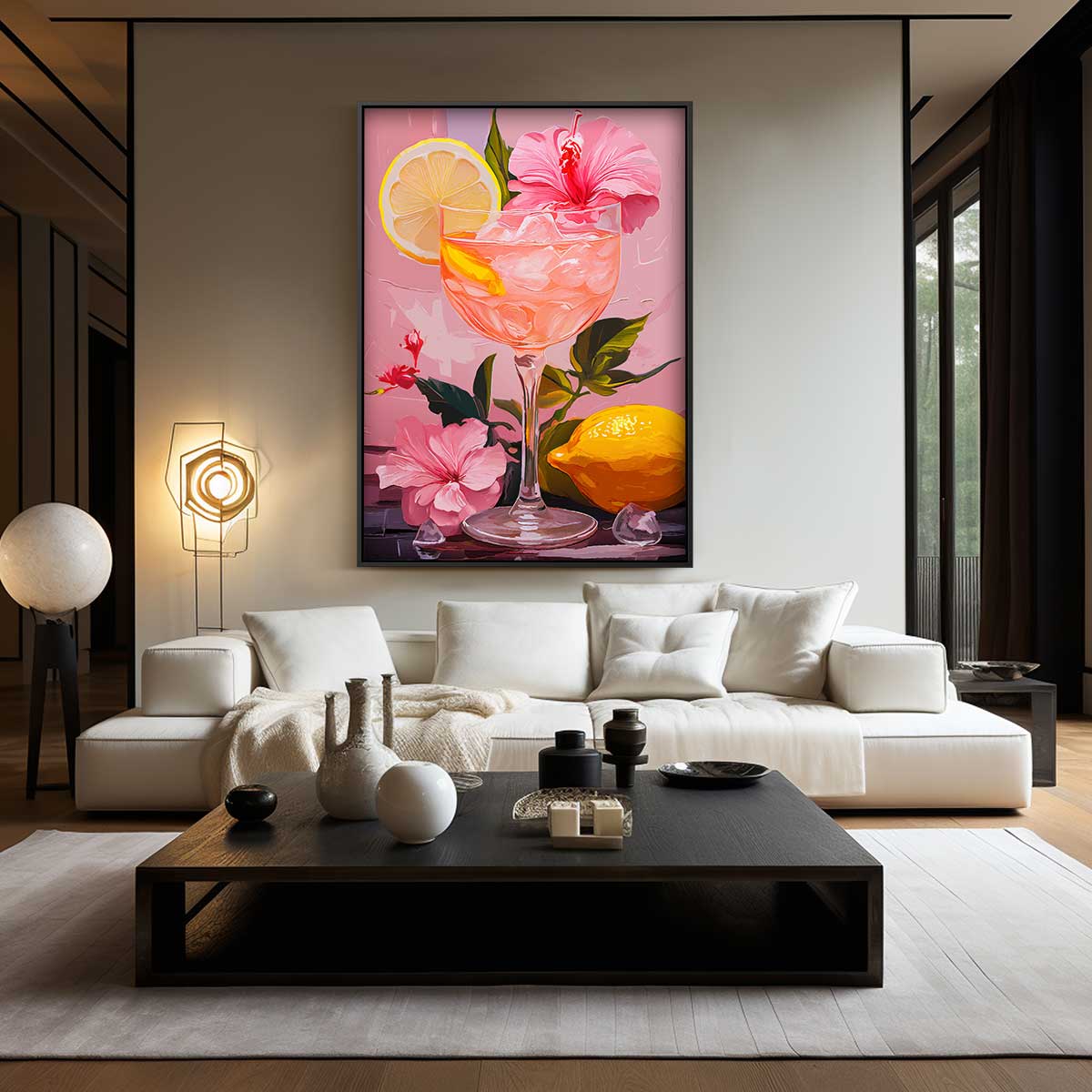 Zomerse Verfrissing Kunstwerk-canvas-dibond-plexiglas-wanddecoratie-WallArtistic