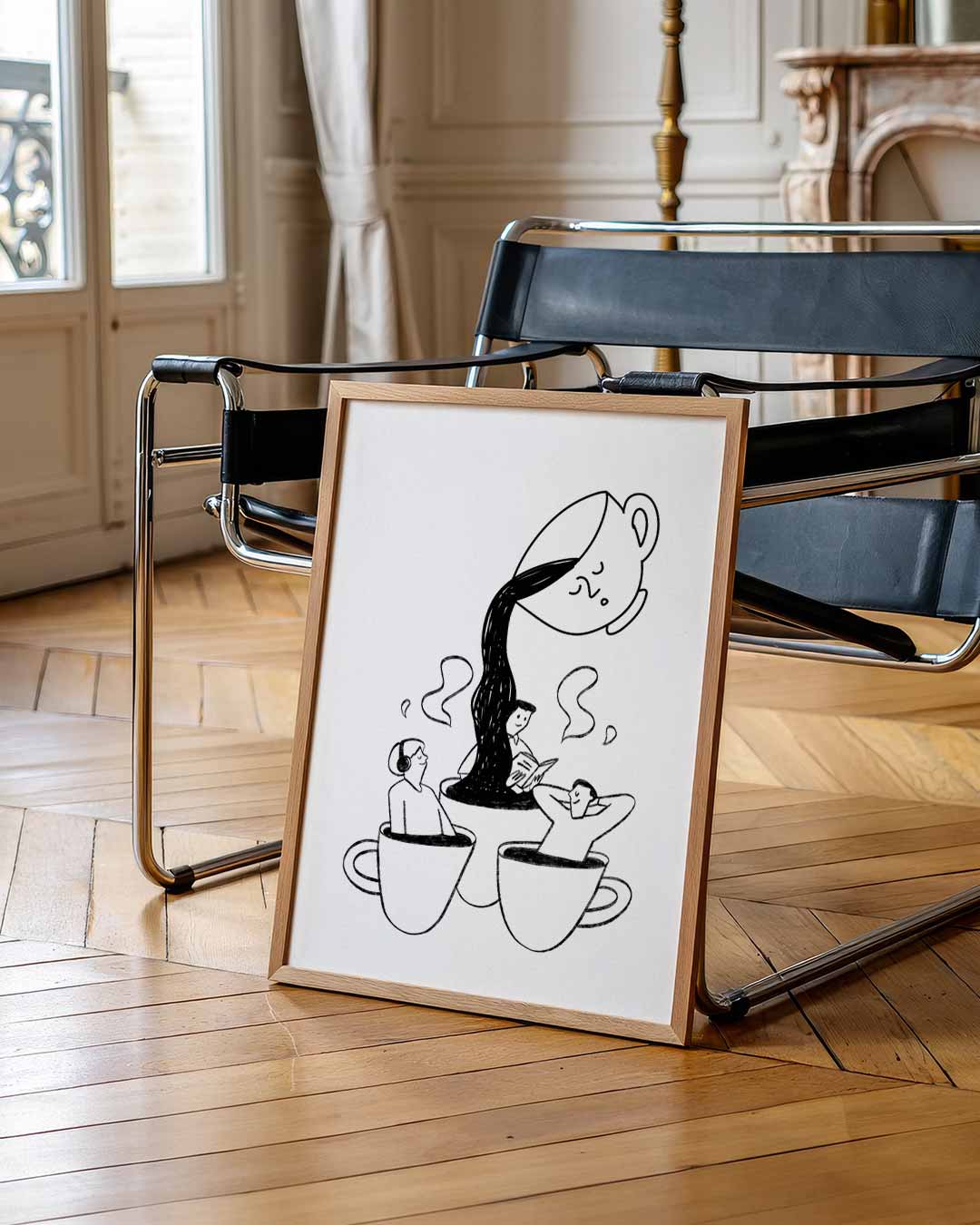 Koffie Ochtend Genot Poster