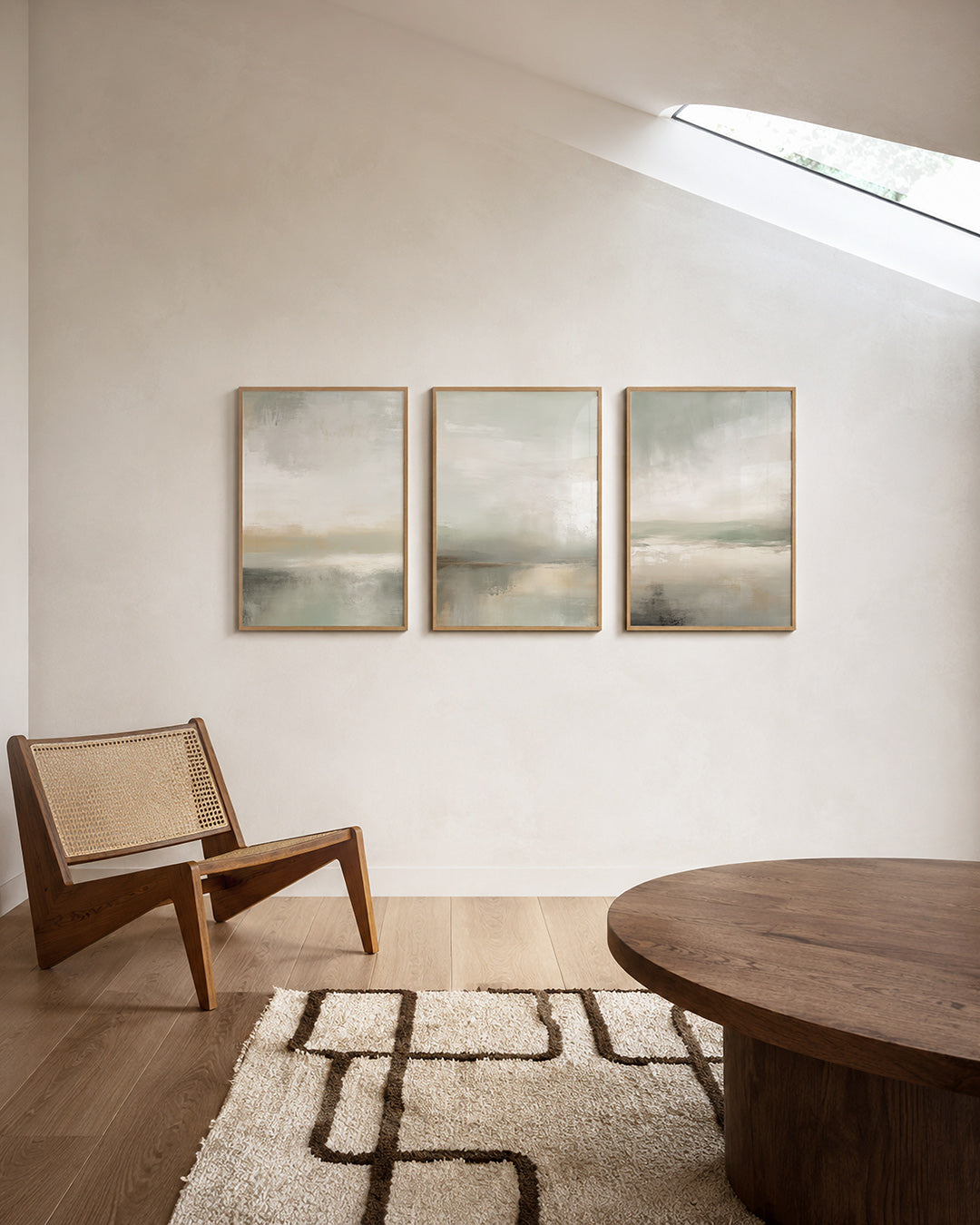 Zachte kleurvlakken Posterset