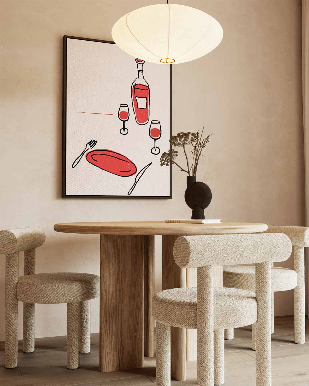 Eenvoudig Tafereel Kunstwerk-canvas-dibond-plexiglas-wanddecoratie-WallArtistic