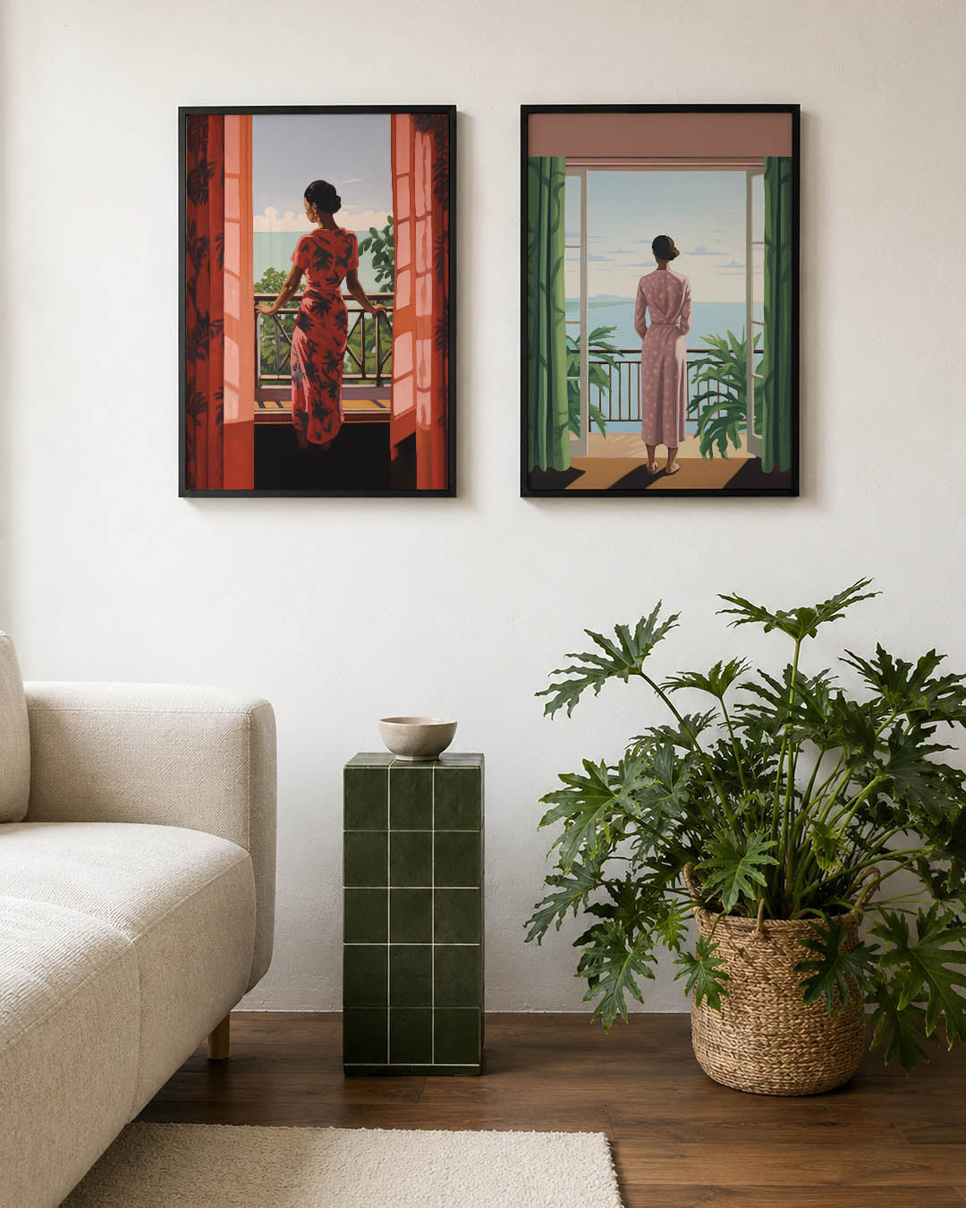 Zomerzicht Posterset