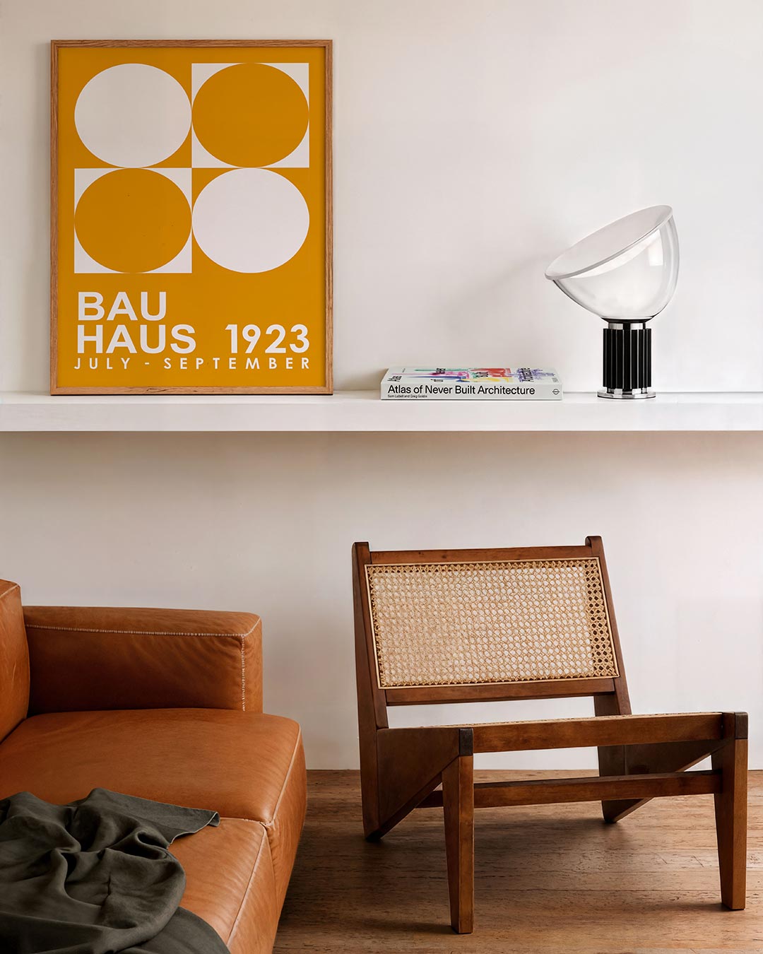 Cirkel en vierkant Poster