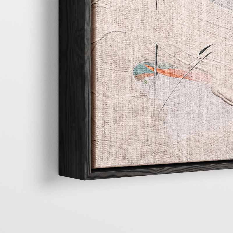 Kleurenstorm in Beweging Kunstwerk-canvas-dibond-plexiglas-wanddecoratie-WallArtistic