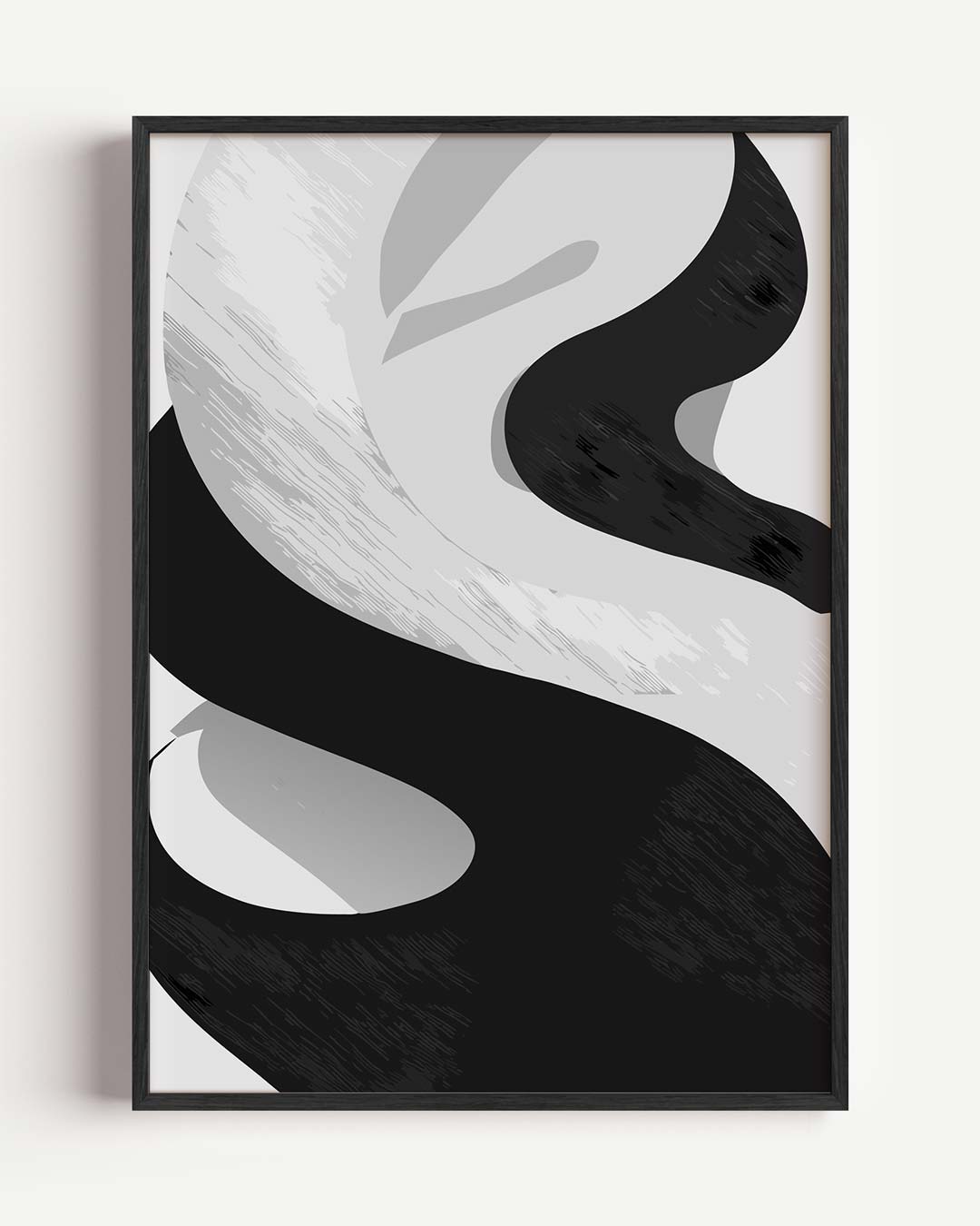 Eigentijdse Grafische Statements Poster-WallArtistic