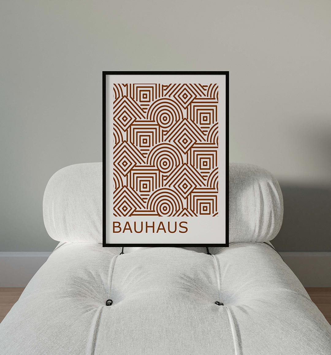 Lijnen en patronen Poster