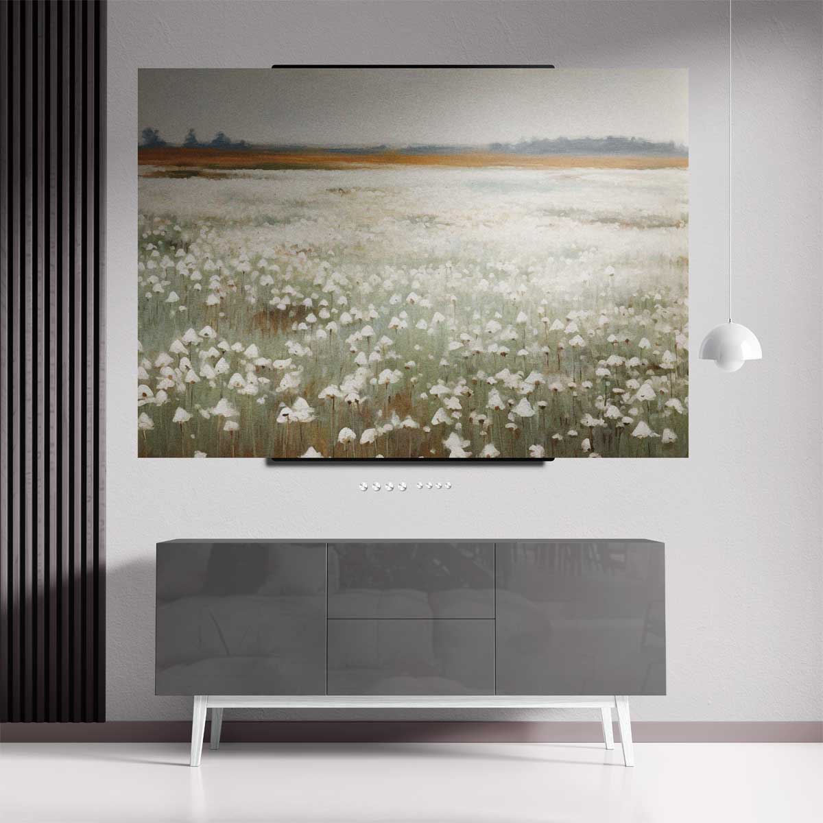 Eindeloze Bloemenweide Kunstwerk-canvas-dibond-plexiglas-wanddecoratie-WallArtistic