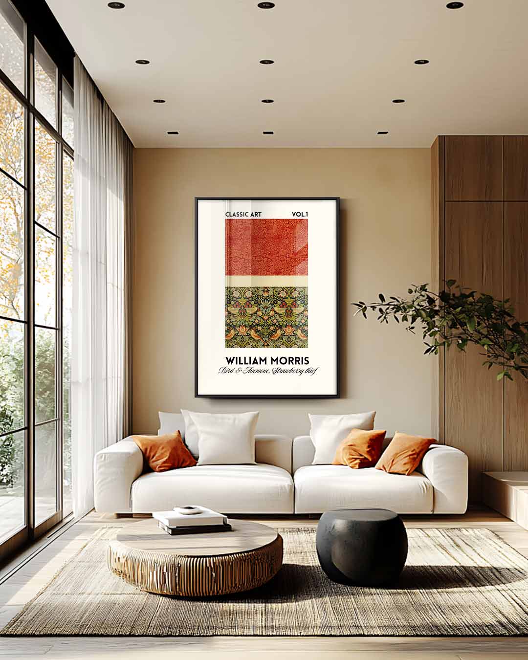 William Morris Klassieke Kunst Collectie Kunstwerk-canvas-dibond-plexiglas-wanddecoratie-WallArtistic