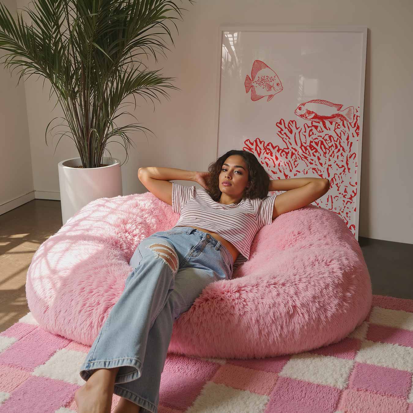 Retro Onderwaterwereld Poster-WallArtistic