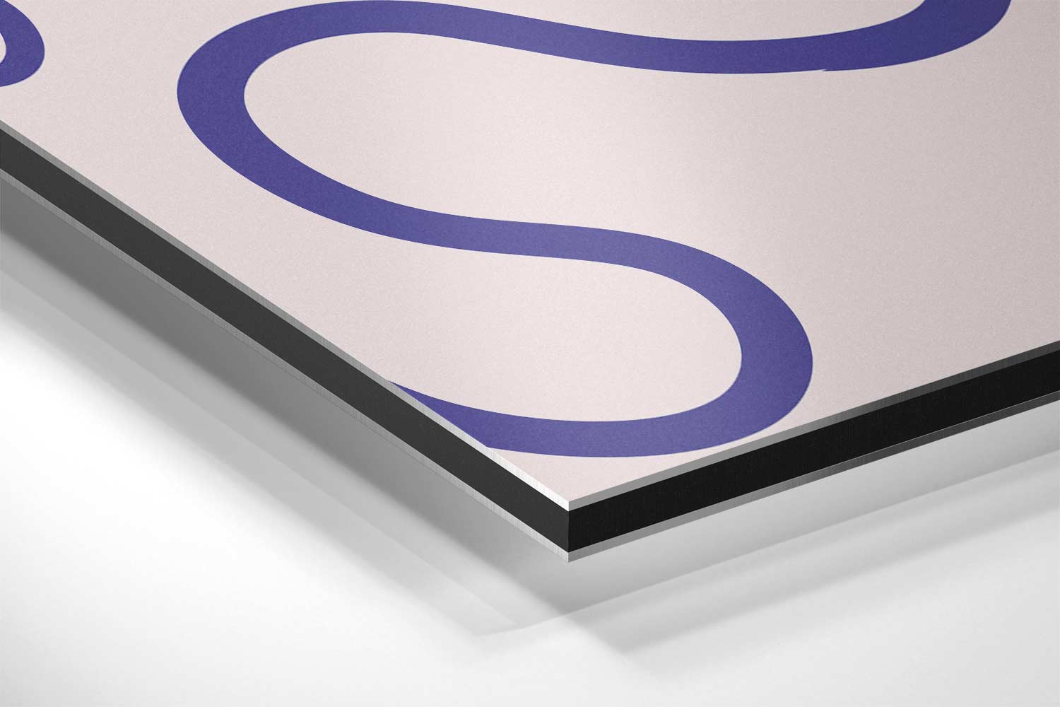 Bloemige Droom in Paars Kunstwerk-canvas-dibond-plexiglas-wanddecoratie-WallArtistic