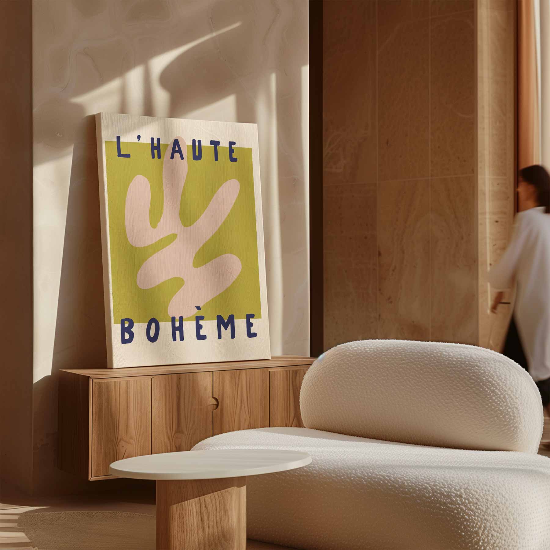 Moderne Boheemse Kunstprint Kunstwerk-canvas-dibond-plexiglas-wanddecoratie-WallArtistic