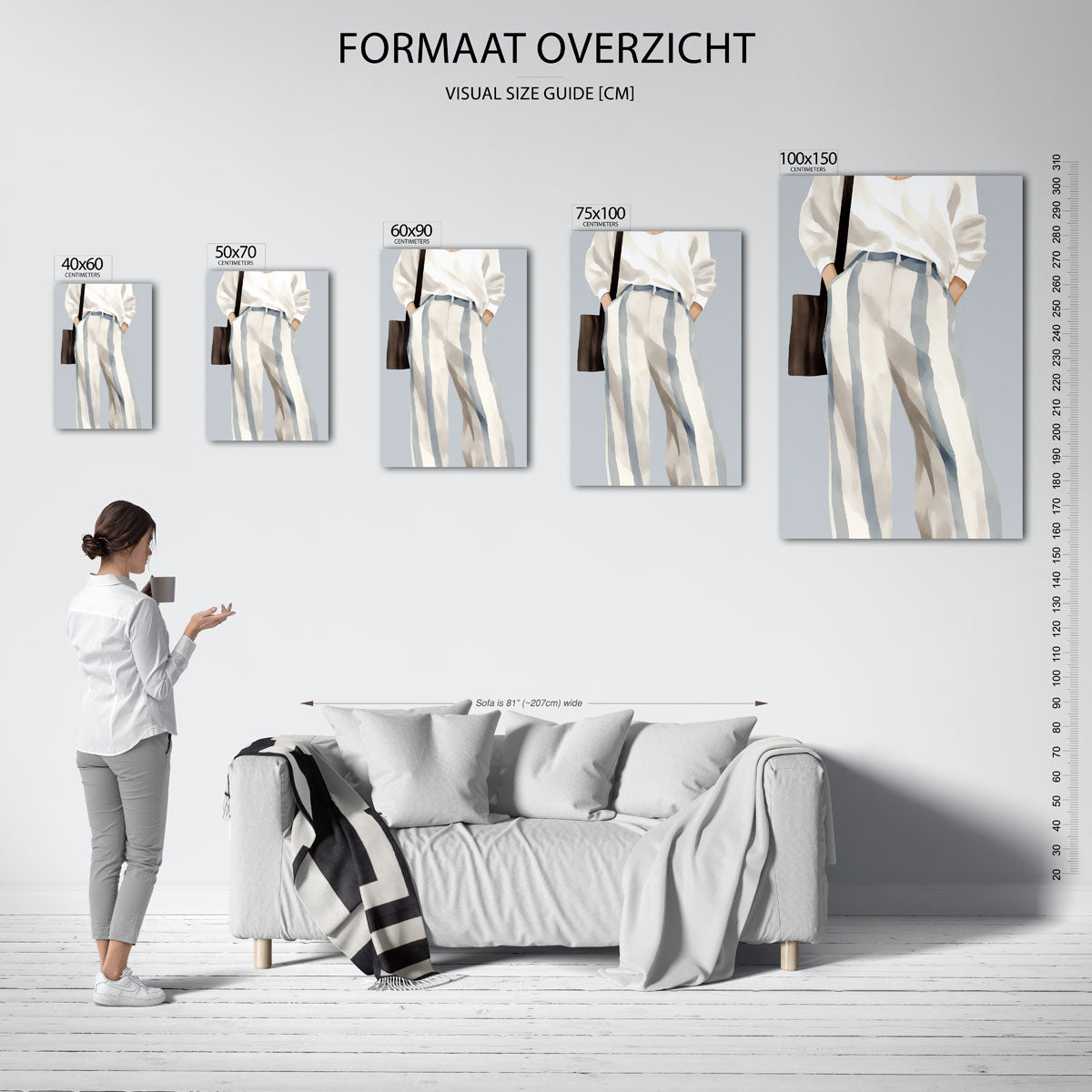 Mode illustratie Kunstwerk