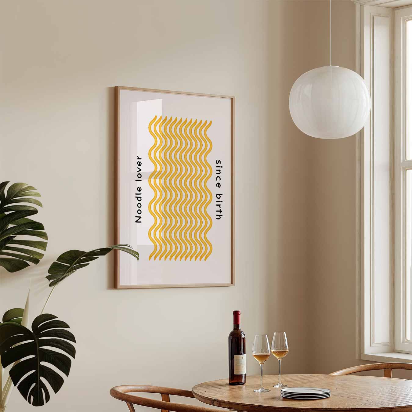 Noodle Lover Since Birth Poster
