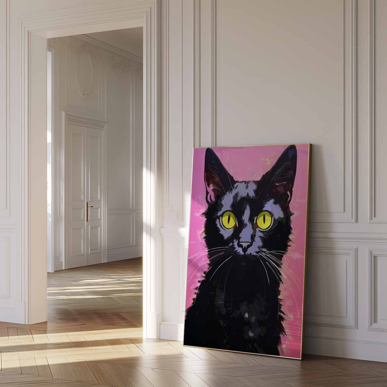 Stijlvolle Kattenposter