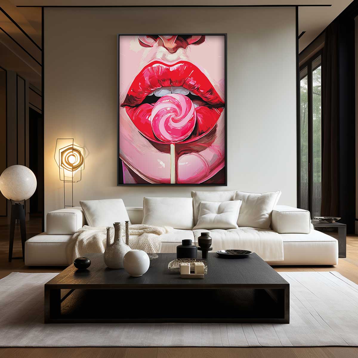 Verleidelijke Zoetigheid Kunstwerk-canvas-dibond-plexiglas-wanddecoratie-WallArtistic