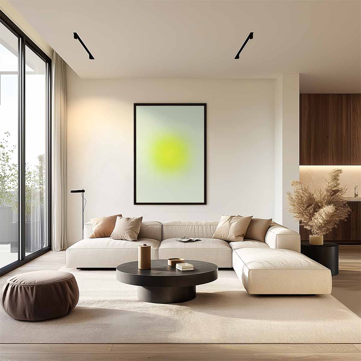 Zonnige Verwondering Kunstwerk-canvas-dibond-plexiglas-wanddecoratie-WallArtistic