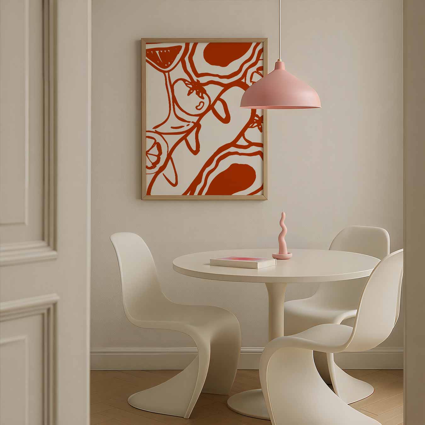 Stijlvolle Eetlust Vangst Poster-WallArtistic