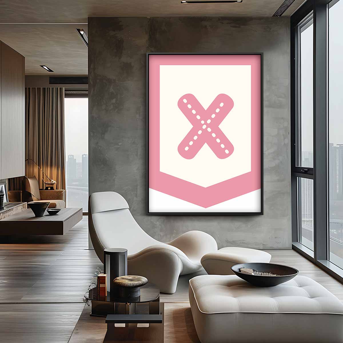 Abstract kunstwerk Kunstwerk-canvas-dibond-plexiglas-wanddecoratie-WallArtistic