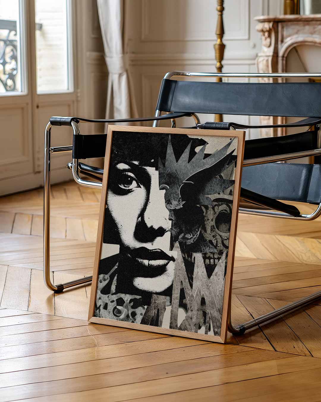 Mystieke Poster Vrouwelijk Portret-WallArtistic