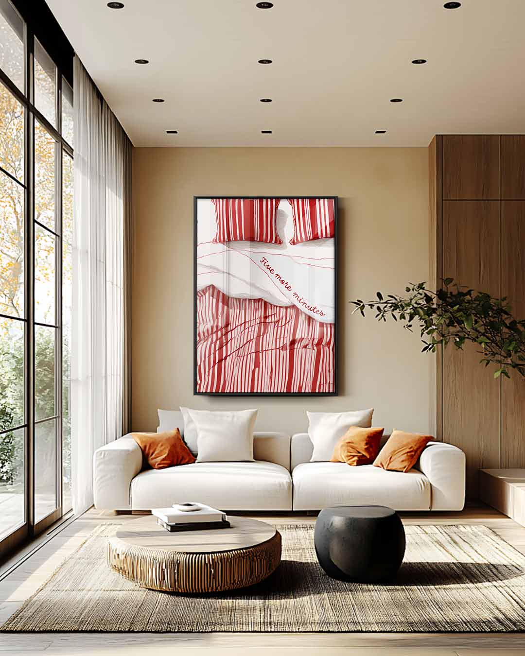 Five More Minutes Wandkunst Kunstwerk-canvas-dibond-plexiglas-wanddecoratie-WallArtistic