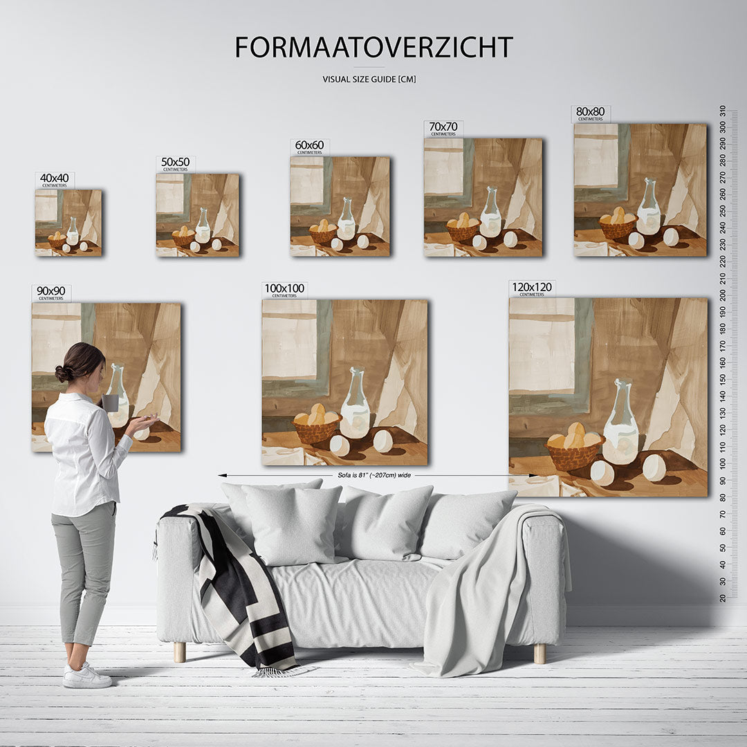 Interieur scène Kunstwerk