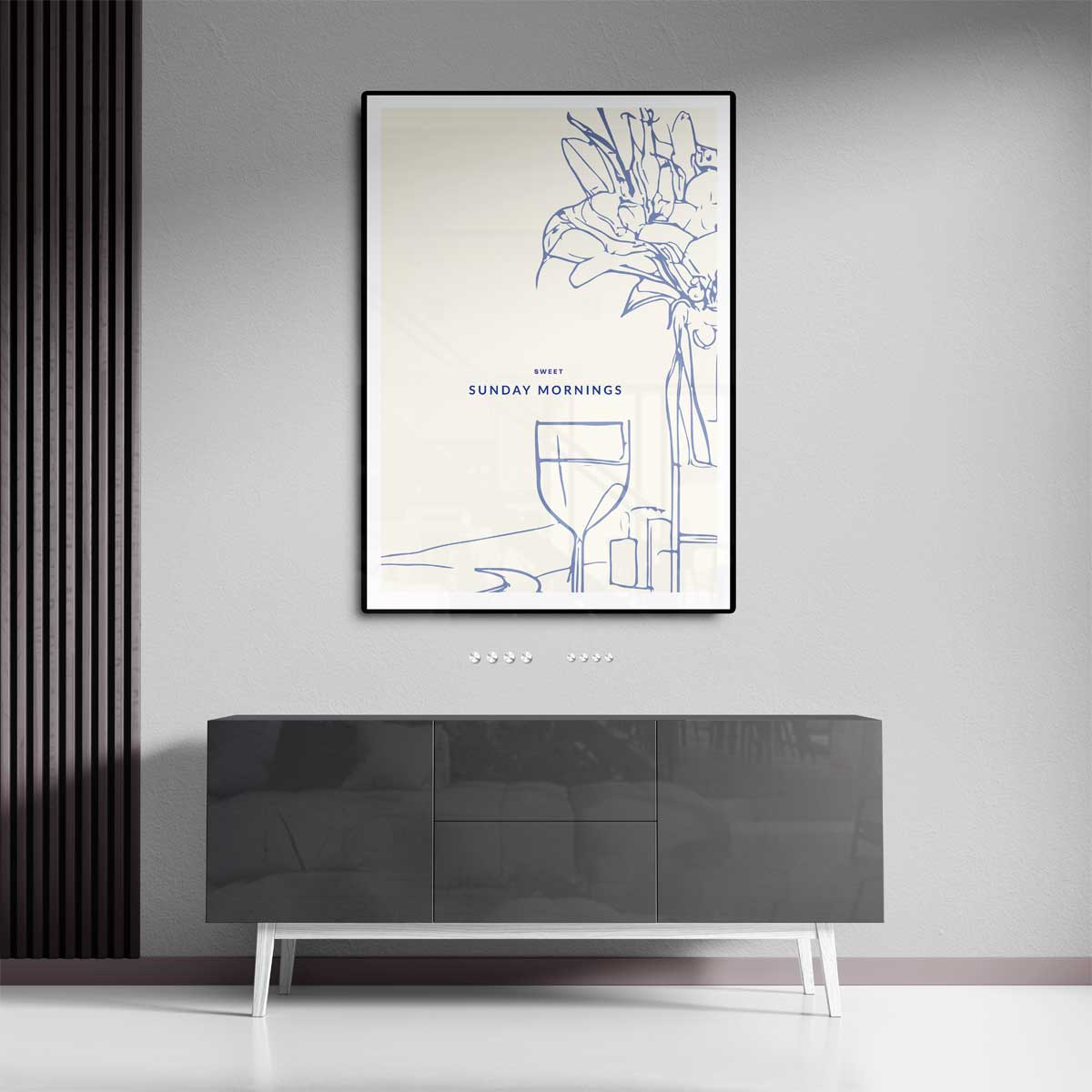 Sweet Sunday Mornings Kunstwerk-canvas-dibond-plexiglas-wanddecoratie-WallArtistic