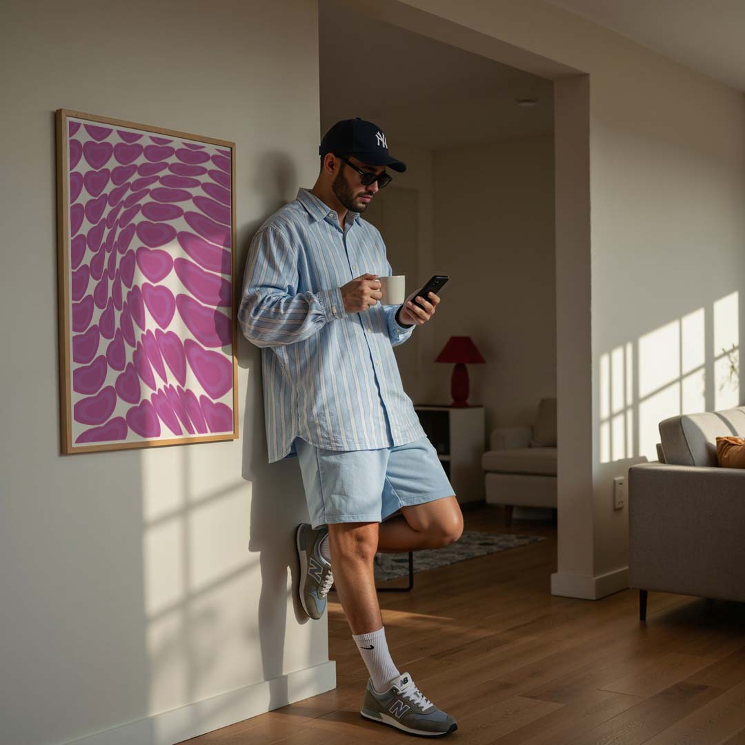 Liefdesgolf Poster-WallArtistic