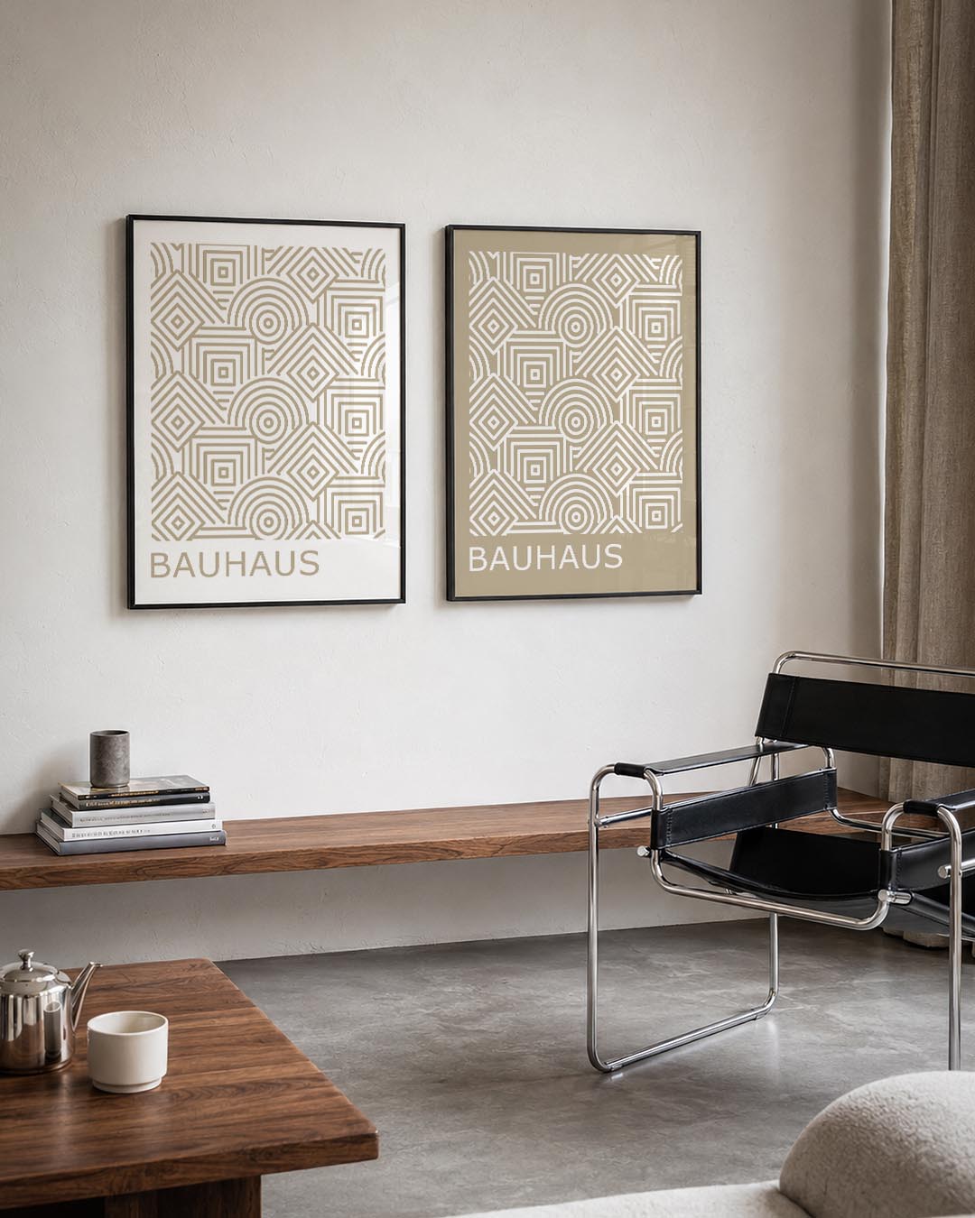 Lijnen en vlakken Posterset
