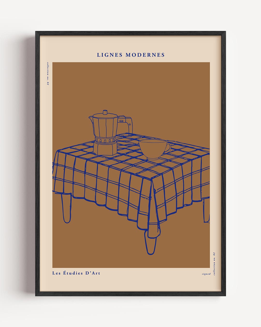 Moderne Lijnen Keukenposter-WallArtistic