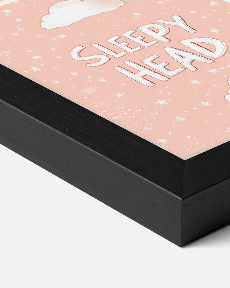 Dromerige "Sleepy Head" Poster