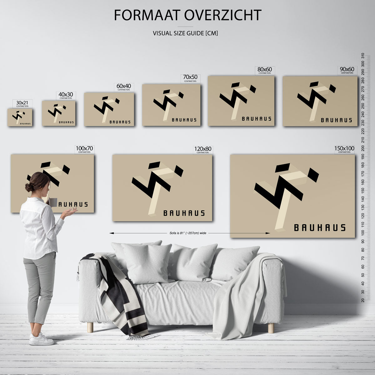 Vorm en balans Poster