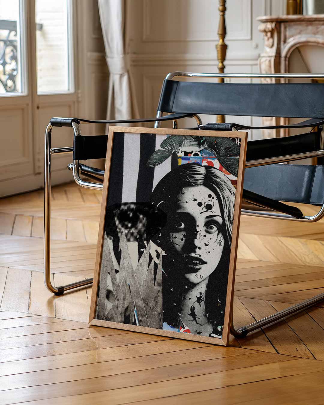 Collage van Verbeelding en Expressie Posters-WallArtistic