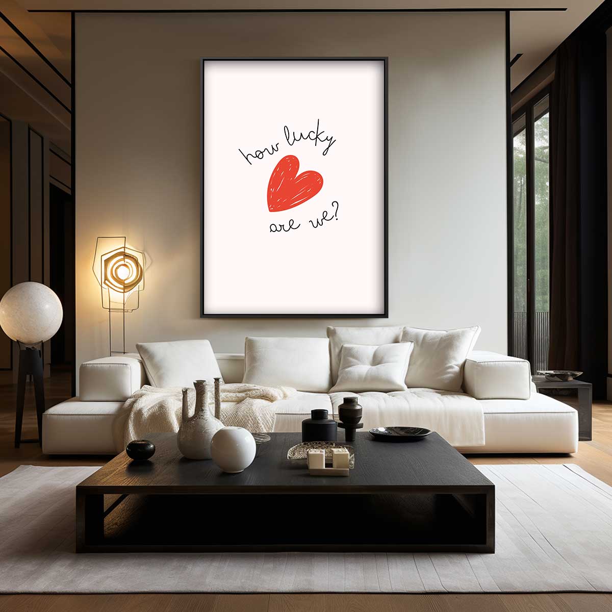 Hart van Geluk Kunstwerk-canvas-dibond-plexiglas-wanddecoratie-WallArtistic