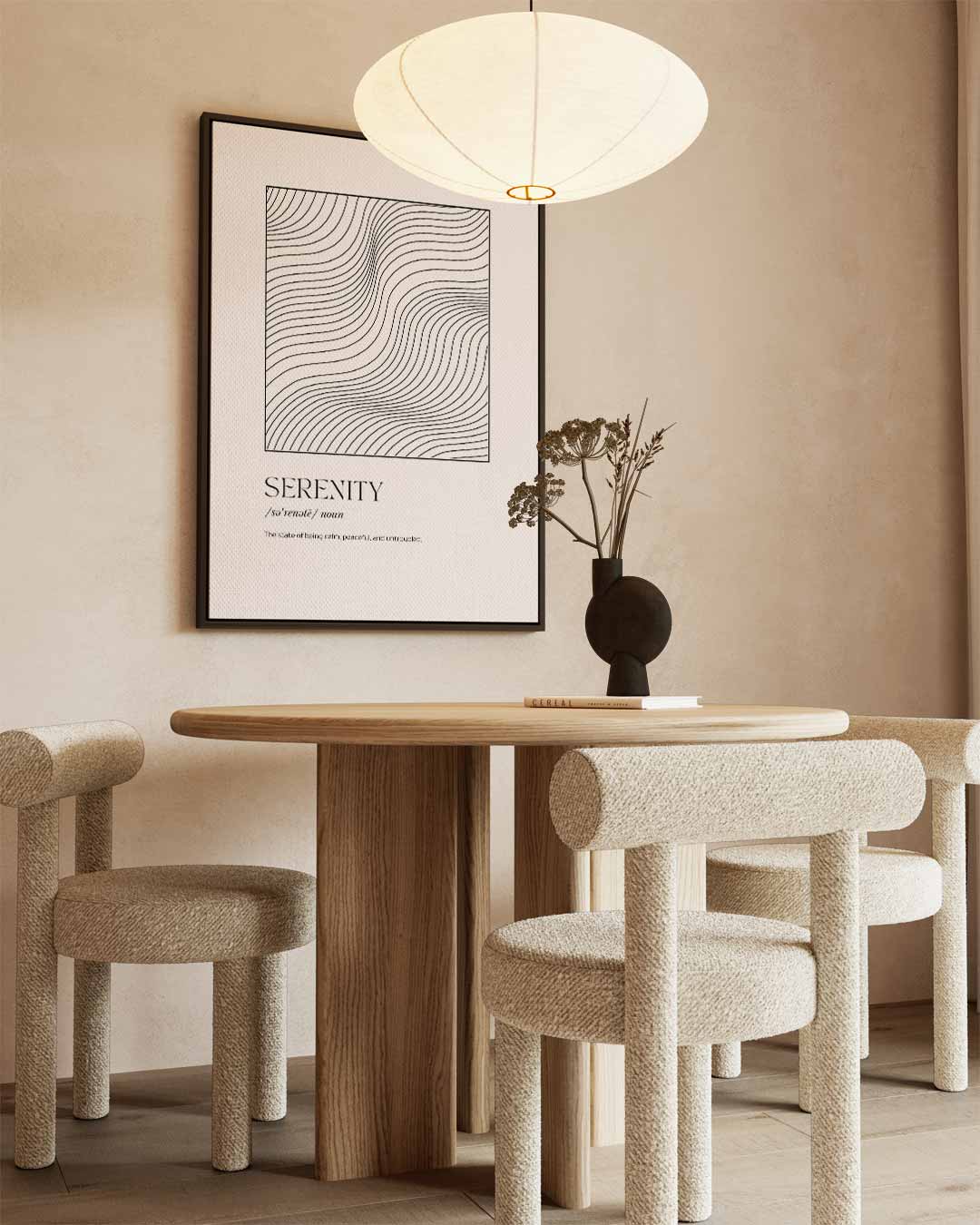 Golven van Sereniteit Kunstwerk-canvas-dibond-plexiglas-wanddecoratie-WallArtistic