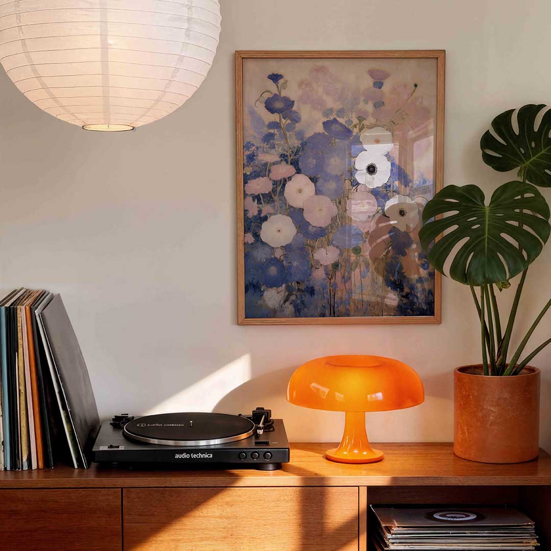 Bloemen in pastel Poster