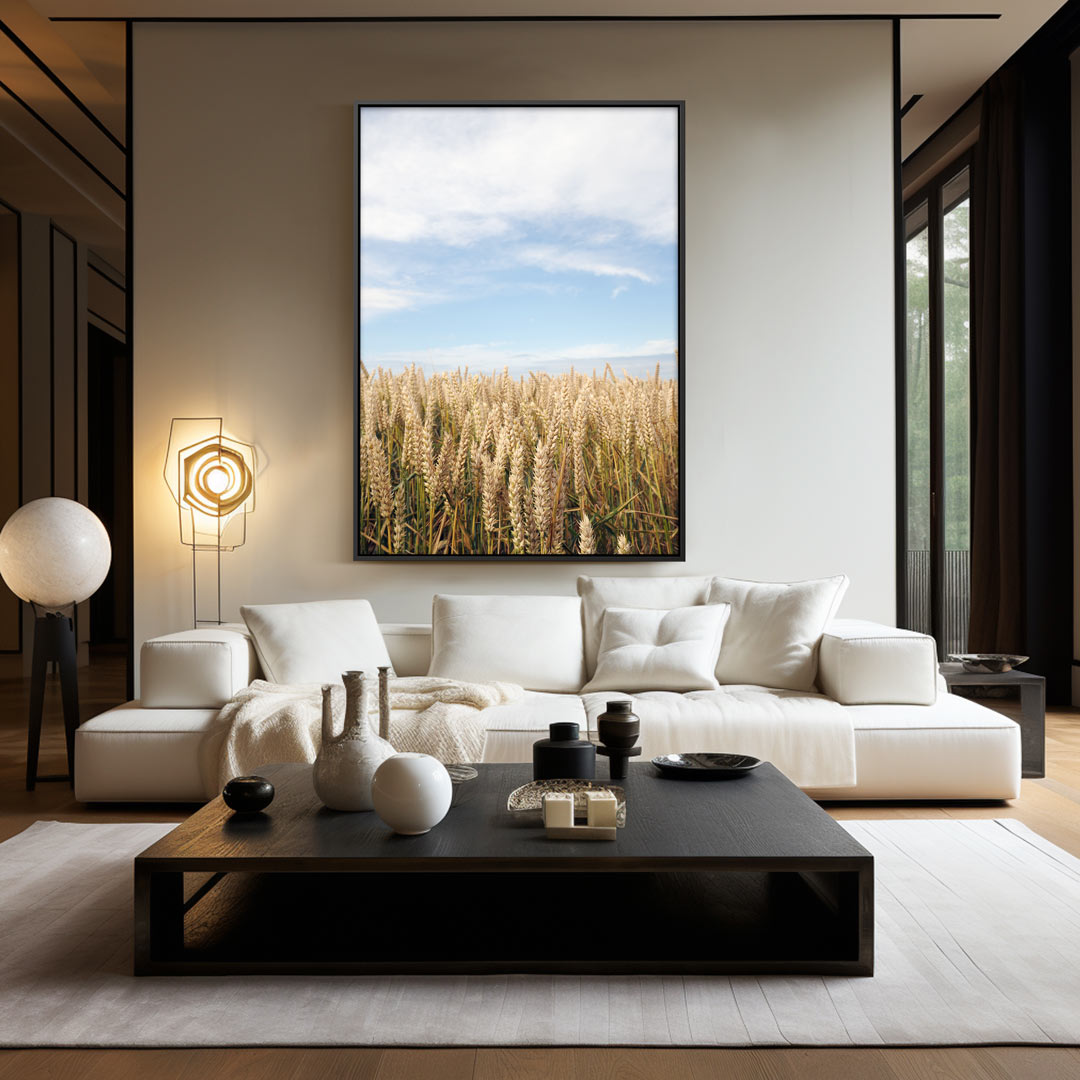 Rustiek Graanveld Poster