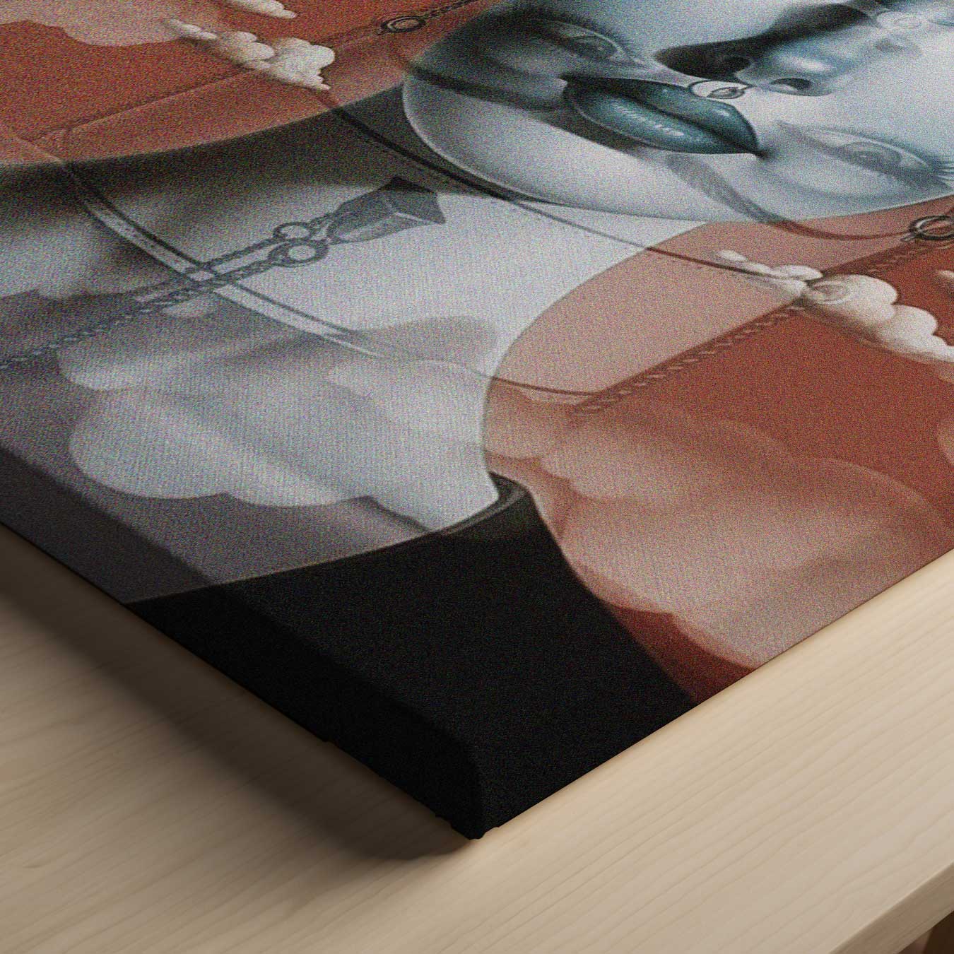 Dromerige Illusie Kunstwerk-canvas-dibond-plexiglas-wanddecoratie-WallArtistic