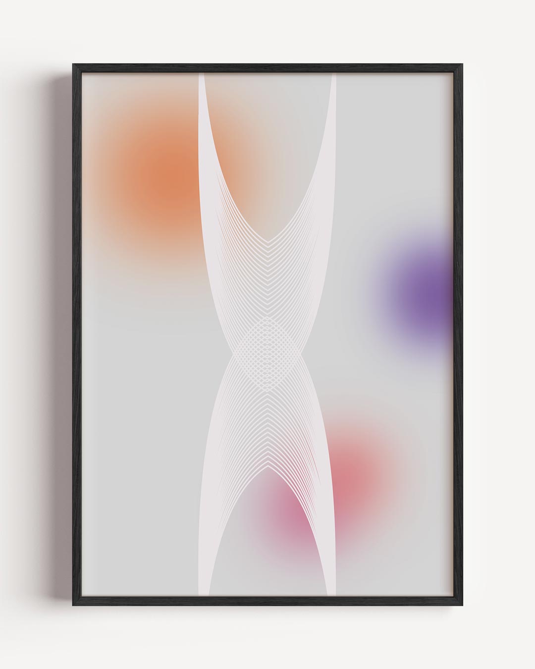 Abstracte Kleurenexplosie Poster-WallArtistic