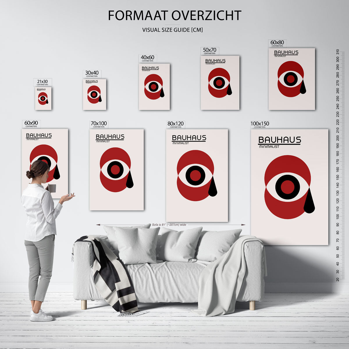 Vorm en balans Poster