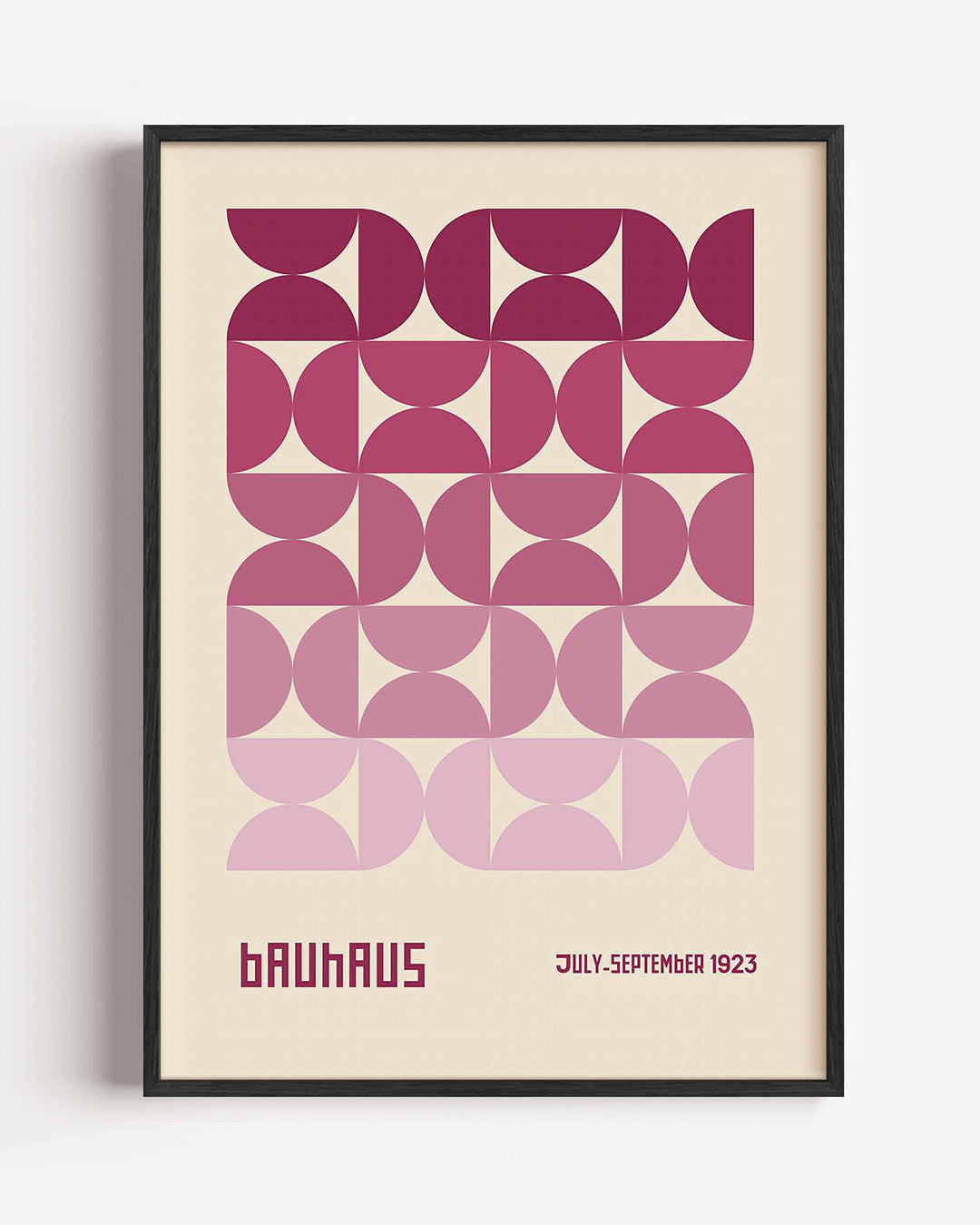 Vormritme en kleur Poster