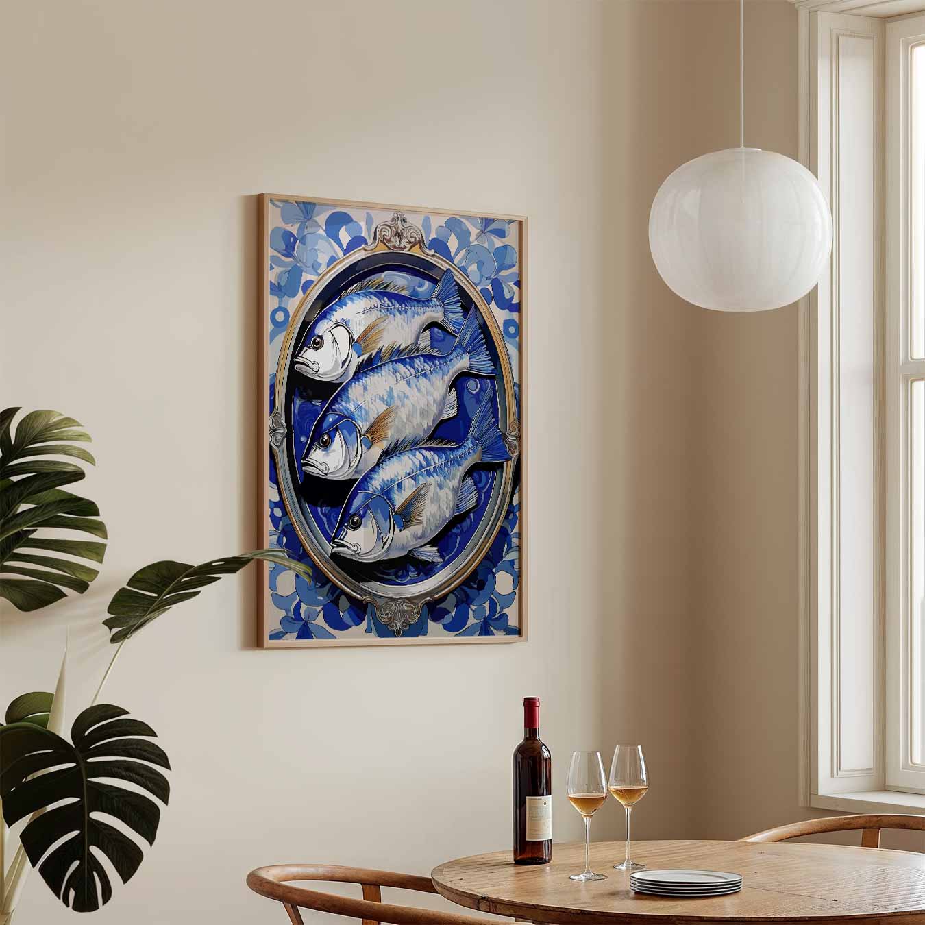 Vrolijke Vissen Wandkunst Poster