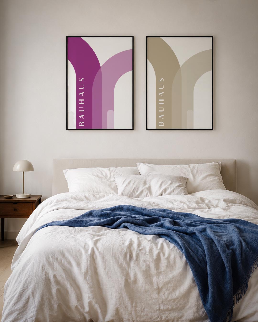 Kleurrijke boogvormen Posterset