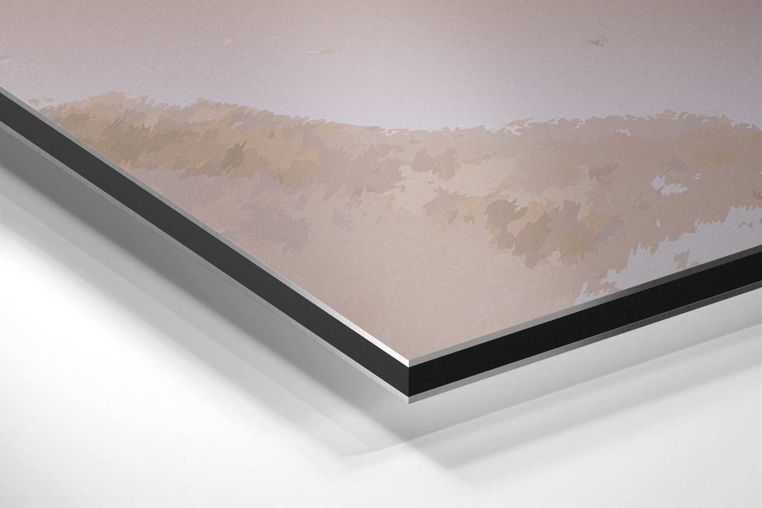 Rustgevende Golfslagen Kunstwerk-canvas-dibond-plexiglas-wanddecoratie-WallArtistic