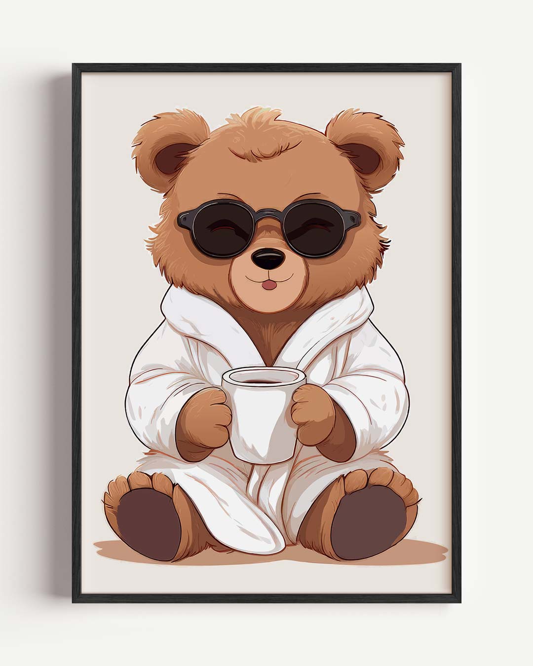 Ontspan met Teddy Poster-WallArtistic