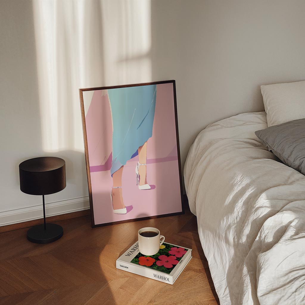 Elegante Stijvolle Schoenen Poster