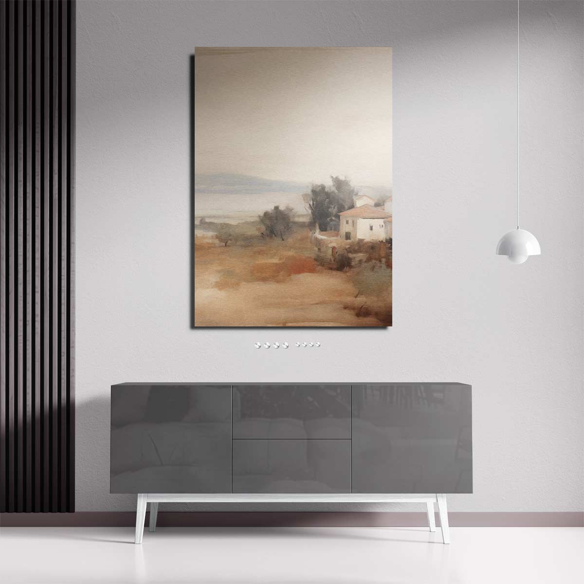 Landelijk Herfstdroom Kunstwerk-canvas-dibond-plexiglas-wanddecoratie-WallArtistic