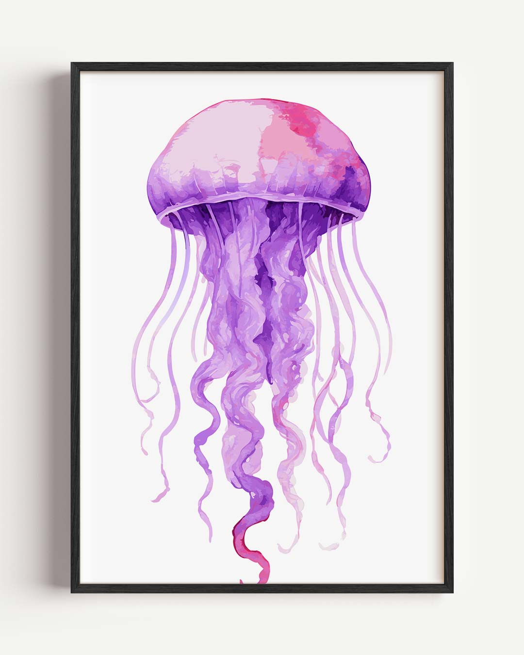 Dromerige Kwal Schilderij Poster-WallArtistic