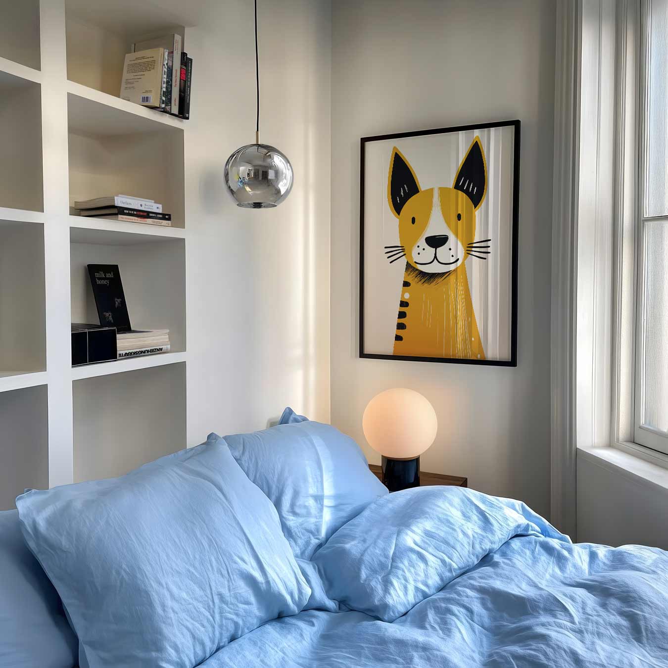 Schattige Cartoon Hond Poster