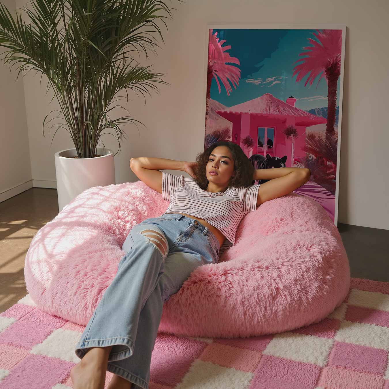 Avontuurlijke Droomlandschap Poster-WallArtistic