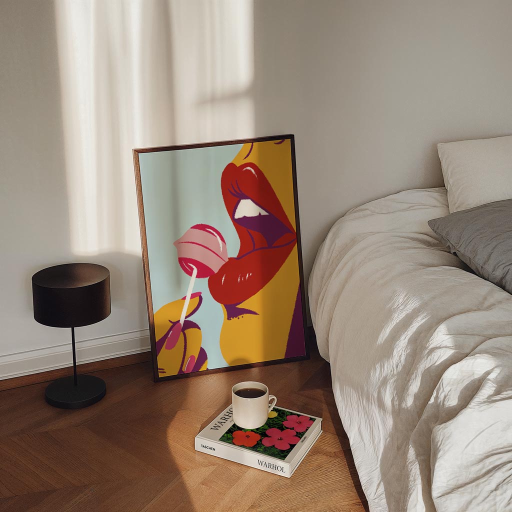 Zoete Schoonheid Poster-WallArtistic