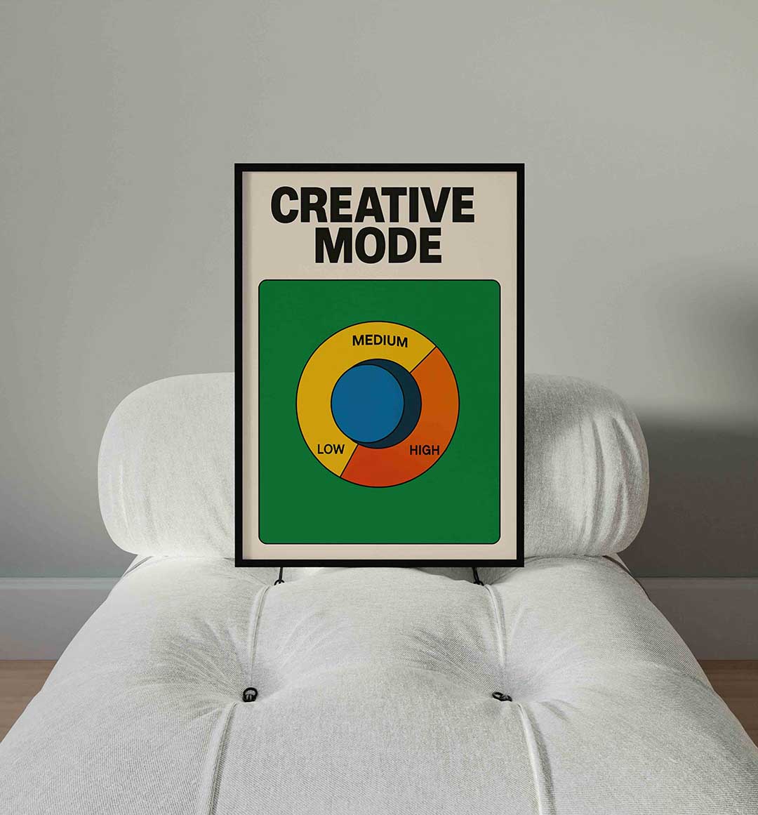 Creative mode Poster